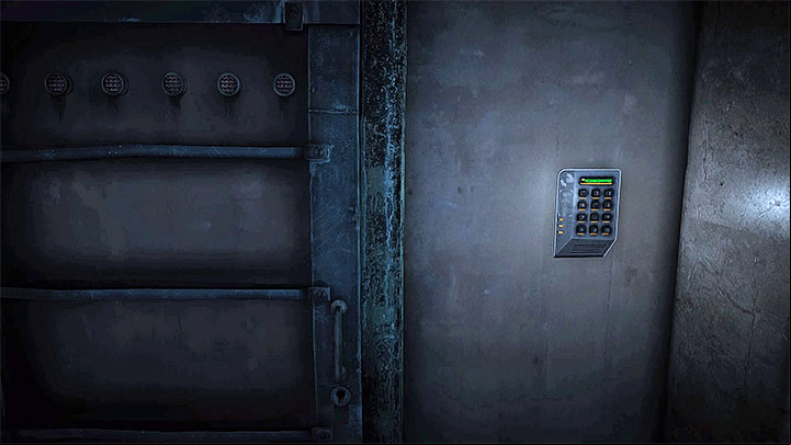 The keypad to enter the code - The Grace_Kidnapping files | Red | Walkthrough - Red - Get Even Game Guide
