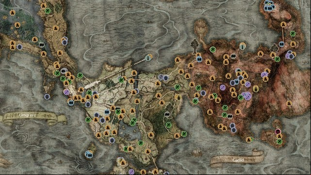 The Lands BetweenElden Ring Interactive Map