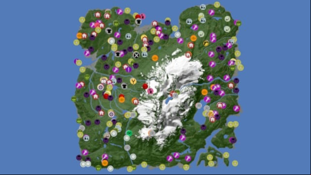 1.0 Interactive MapSons of the Forest Interactive Map