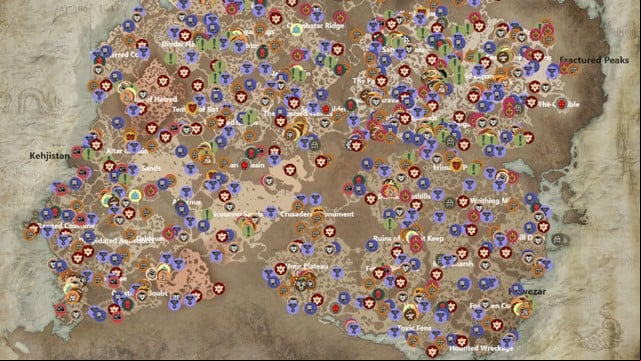 SanctuaryDiablo IV Interactive Map