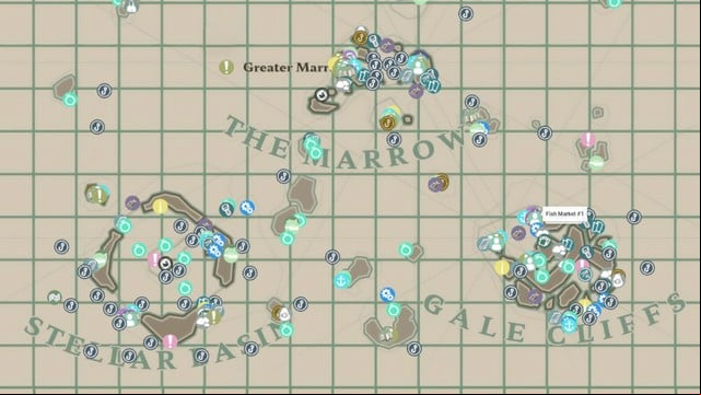 The MarrowsDredge Interactive Map