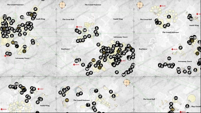 Hogwarts CastleHogwarts Legacy Interactive Map