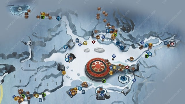 MidgardGod of War: Ragnarok Interactive Map