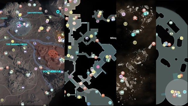 TosharaStar Wars: Outlaws Interactive Map