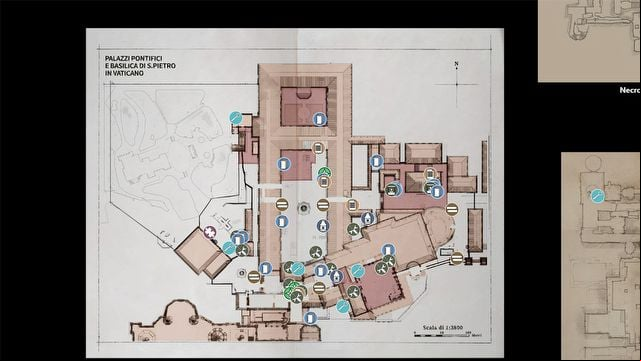 The VaticanIndiana Jones and the Great Circle Interactive Map