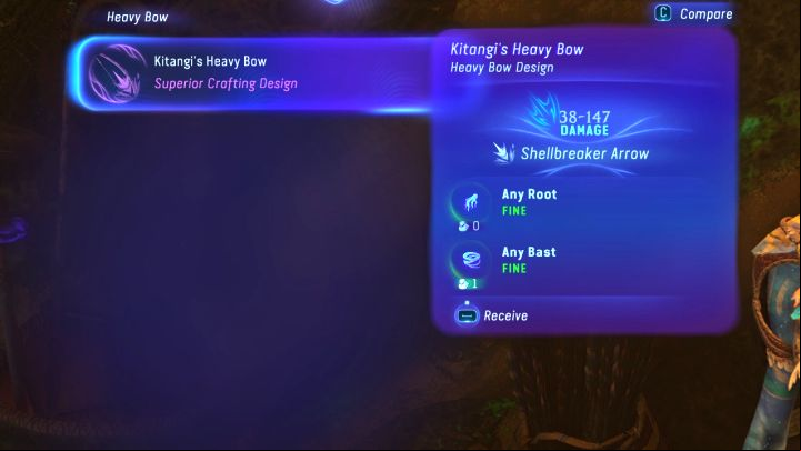 1 - Avatar Frontiers of Pandora: How to get crafting materials for a Heavy Bow? - FAQ - Avatar Frontiers of Pandora Guide