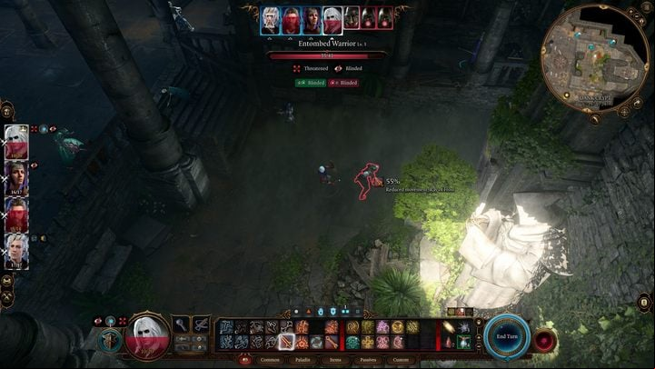 You will face four spellcasters and one warrior - Baldurs Gate 3: Explore the ruins walkthrough - Act 1 - Baldurs Gate 3 Guide, Walkthrough