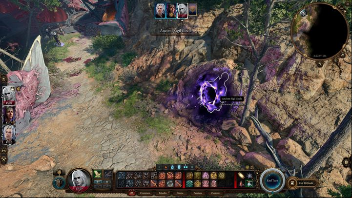 Your next objective is a purple portal, east of the room with the dying flayer, next to a path strewn with goblin corpses - Baldurs Gate 3: Removing the Parasite walkthrough - Act 1 - Baldurs Gate 3 Guide, Walkthrough