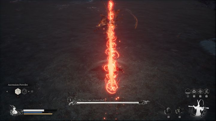 If you have learned all your moves, then the fight should not be very difficult - Black Myth Wukong: How to defeat the final boss Great Sages Broken Shell? - Chapter 6 - Black Myth Wukong Guide