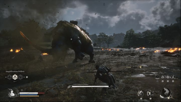 1 - Black Myth Wukong: How to defeat the Gold Armored Rhino boss? - Chapter 6 - Black Myth Wukong Guide
