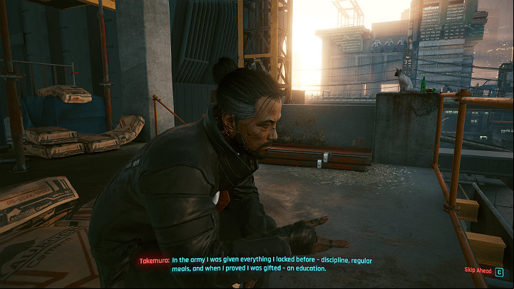 ing Takemura at Arasaka Industrial Park will allow you to learn about the weak points of the building - Cyberpunk 2077: Is it worth go to Takemuras Reconnaissance? - Act 2 - Cyberpunk 2077 Guide