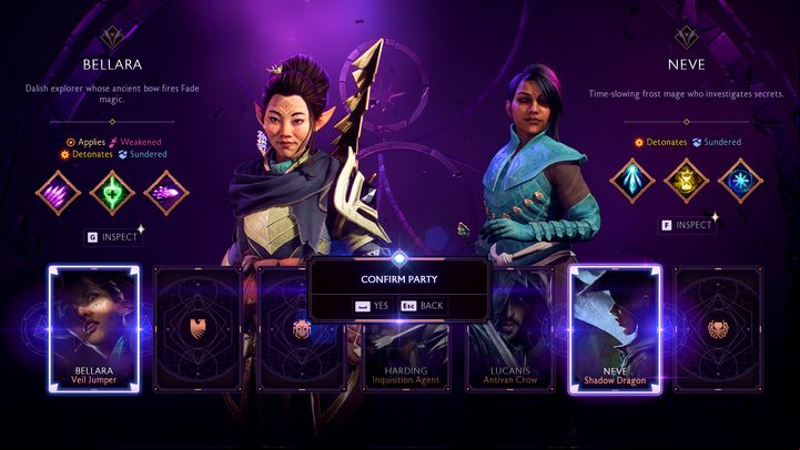You need to press a specific button when confirming the quest in order to be taken to a menu where your previously unlocked companions will be available - Dragon Age Veilguard: How to change team composition? - Exploration and characters - Dragon Age Veilguard Guide
