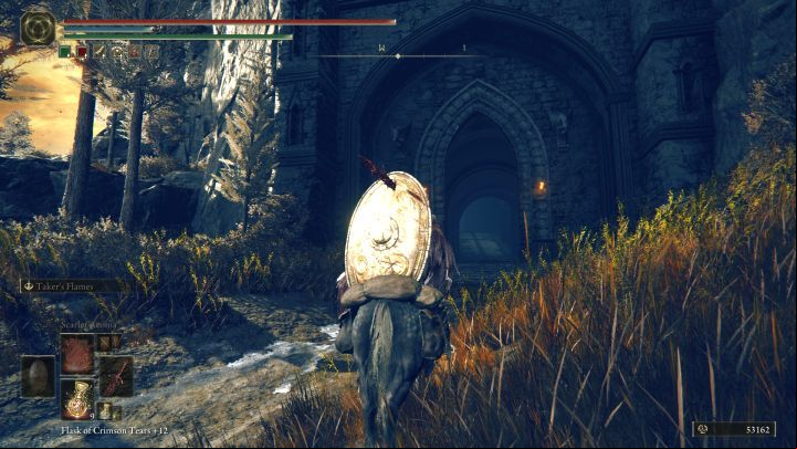 There is an elevator next to the Site of Grace - Shadow of the Erdtree: How to drain the Shadow Keep? - Secret locations - Elden Ring Guide