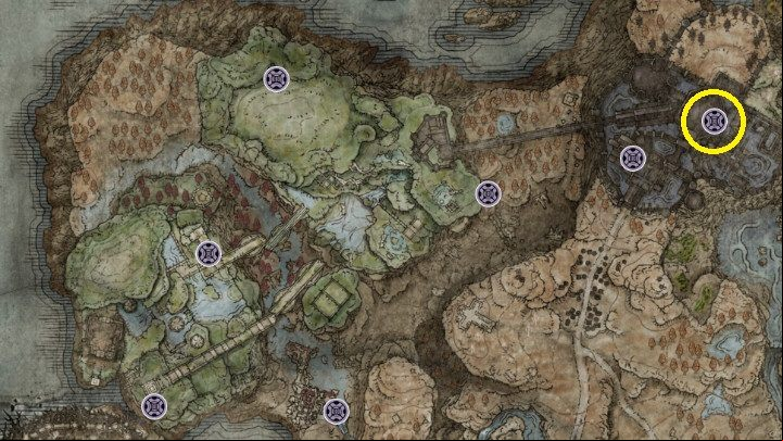 17 - Shadow of the Erdtree: All Talismans map - Basics - Elden Ring Guide