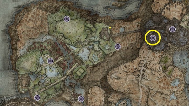 18 - Shadow of the Erdtree: All Talismans map - Basics - Elden Ring Guide