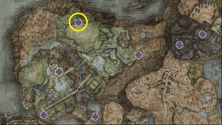 20 - Shadow of the Erdtree: All Talismans map - Basics - Elden Ring Guide