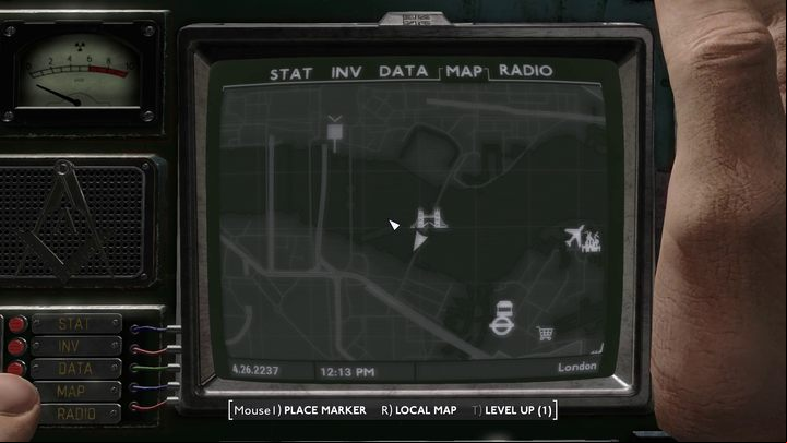4 - Fallout London: Where to find Archie in Rotherhithe (Lands of the Seraph quest)? - Transition description - Fallout London Guide