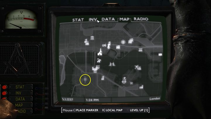 1 - Fallout London: How to get to Angel Lab? - Transition description - Fallout London Guide