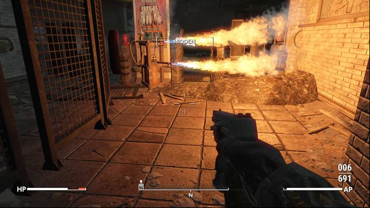 Monument Underground Station itself is quite linear - Fallout London: How to get to Angel Lab? - Transition description - Fallout London Guide