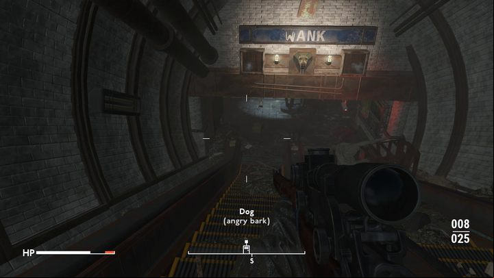 One level below you will enter a subway station filled with enemies - Fallout London: How to get to Angel Lab? - Transition description - Fallout London Guide