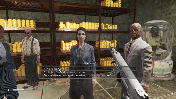 Once you have opened all parts of the building and defeated the bandit leader (Moneybags Sullivan), you can head to the vault located behind the cash s - Fallout London: How to get to Angel Lab? - Transition description - Fallout London Guide