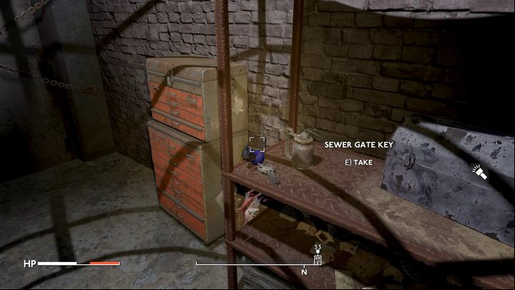 Use the door on the left side of the room and then proceed through a linear segment consisting of long corridors and ladders - Fallout London: How to get to Angel Lab? - Transition description - Fallout London Guide