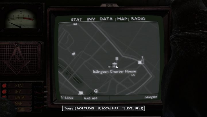 The headquarters of the dangerous Miller, Charter House, is in Islington - Fallout London: How to get leader letters? - Transition description - Fallout London Guide
