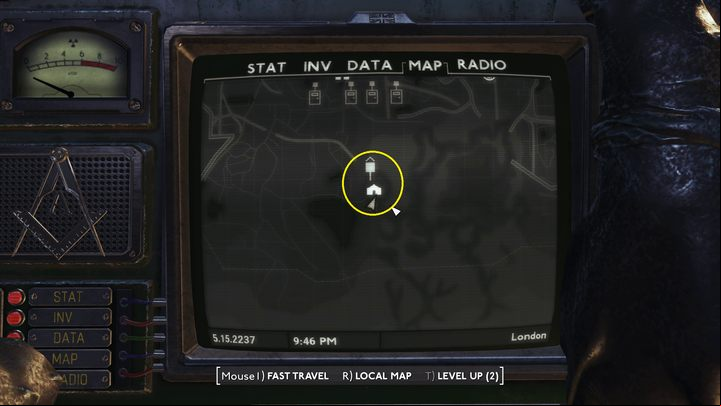 The last point of interest is Brickton in the Lambeth district - Fallout London: How to get leader letters? - Transition description - Fallout London Guide