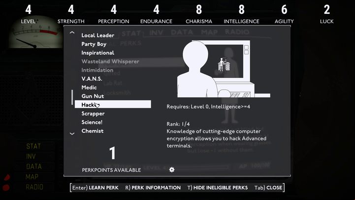 Requirements: Level 0, Intelligence > - Fallout London: Best perks - Basics - Fallout London Guide