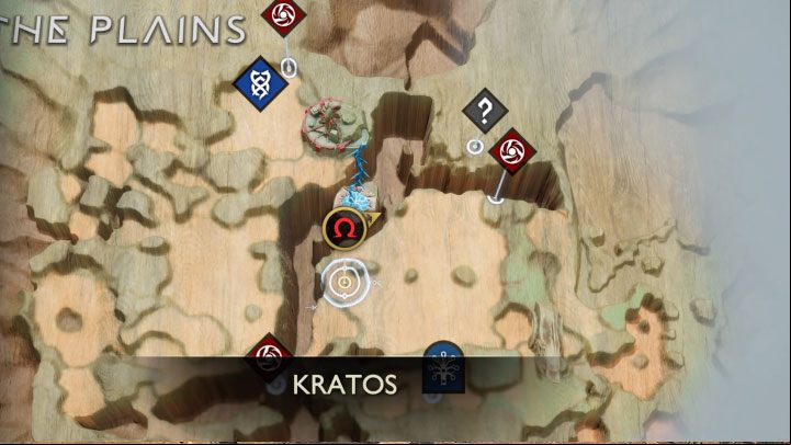 The first artefact fragment is located in the Plains region, northwest of the first Mystic Gateway, where you began your exploration of the Crater - God of War Ragnarok: Casualties of War - walkthrough - Favors - Vanaheim - God of War Ragnarok Guide
