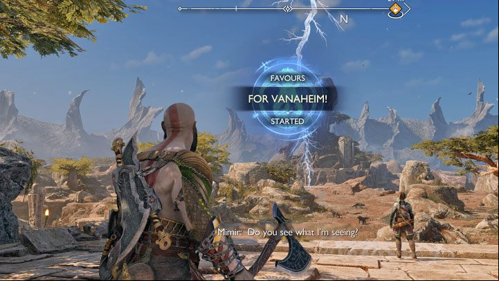 This activity starts automatically as you enter The Crater - you'll see a dragon in the distance and reaching its lair is one of the objectives - God of War Ragnarok: The Plains, Vanaheim - secrets, collectibles - Vanaheim - God of War Ragnarok Guide