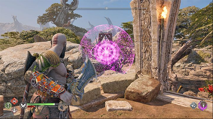 Nornir Chest #1 is found in the north-eastern part of the The Plains central area - God of War Ragnarok: The Plains, Vanaheim - secrets, collectibles - Vanaheim - God of War Ragnarok Guide