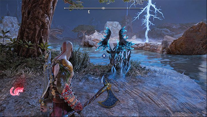 The second Stag from The Plains is found near the Overgrown Tower Mystic Gateway - God of War Ragnarok: The Plains, Vanaheim - secrets, collectibles - Vanaheim - God of War Ragnarok Guide