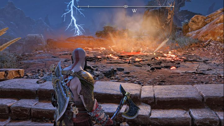 The hole is in the northern part of the region - God of War Ragnarok: The Plains, Vanaheim - secrets, collectibles - Vanaheim - God of War Ragnarok Guide