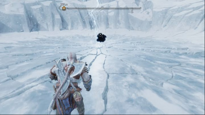 The collectible is found in a place where you've fought Thor - God of War Ragnarok: Lake of Nine, Midgard - secrets, collectibles - Midgard - God of War Ragnarok Guide