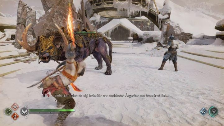 This collectible is only active after completing the main story and unlocking the Last Remnants of Asgard favor - God of War Ragnarok: Lake of Nine, Midgard - secrets, collectibles - Midgard - God of War Ragnarok Guide