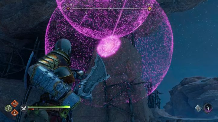 Turn right - God of War Ragnarok: The Forbidden Sands, Alfheim - secrets, collectibles - Alfheim - God of War Ragnarok Guide