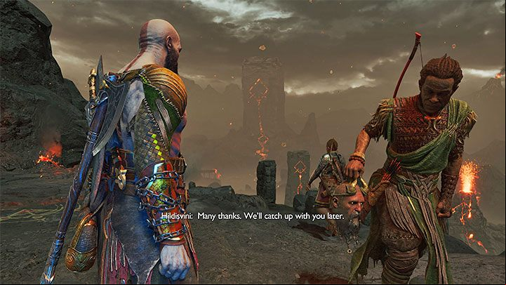 Muspelheim is a fiery realm filled with lava - God of War Ragnarok: Interactive map - Muspelheim - Interactive maps - God of War Ragnarok Guide