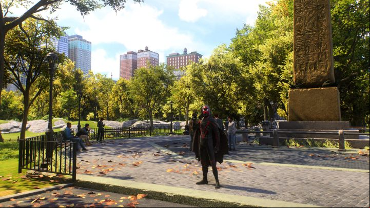 In Central Park you' - Spider-Man 2: Interactive map - Basics - Spider Man 2 Guide