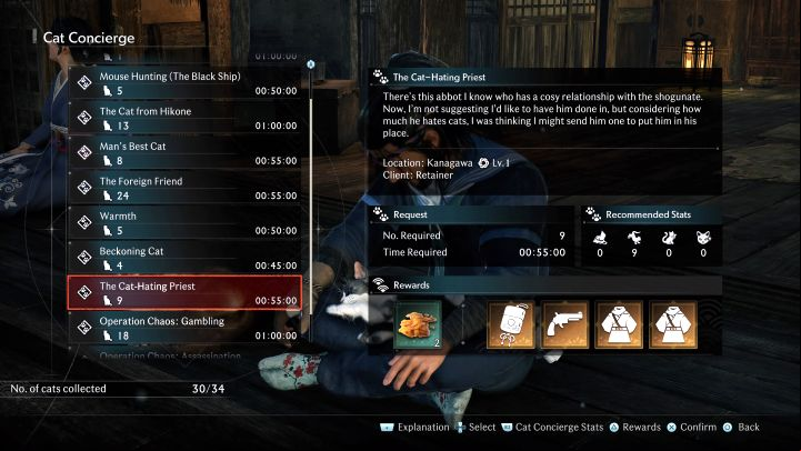 5 - Rise of the Ronin: Can you pet dogs and cats? All cats map - FAQ - Rise of the Ronin Guide