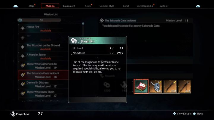 1 - Rise of the Ronin: How to reset skills (respec)? - FAQ - Rise of the Ronin Guide