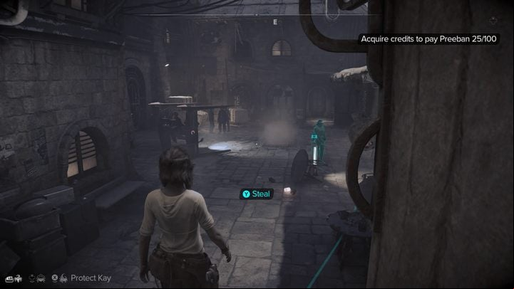 The next sequence will be a tutorial on issuing commands to Nix - Star Wars Outlaws: Beginnings - walkthrough - Canto Bight - Star Wars Outlaws Guide