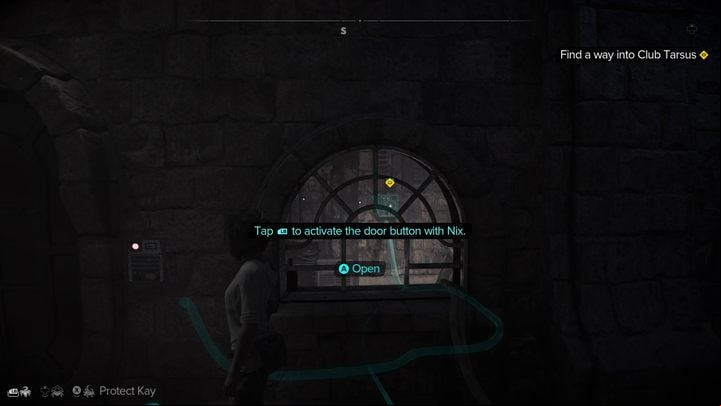 Use Nix and tell him to press the button outside the window - Star Wars Outlaws: Beginnings - walkthrough - Canto Bight - Star Wars Outlaws Guide