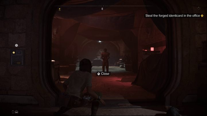 Crouch and enter the ventilation shaft - Star Wars Outlaws: Beginnings - walkthrough - Canto Bight - Star Wars Outlaws Guide