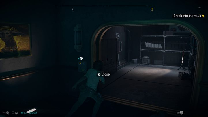 The switch for the field blocking the turbolift entrance is located in the left wing of the building (next to the bar counter) - Star Wars Outlaws: Beginnings - walkthrough - Canto Bight - Star Wars Outlaws Guide