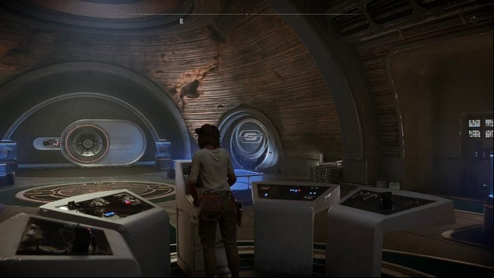 Hacking the system will deactivate the security and allow you to enter the vault - Star Wars Outlaws: Beginnings - walkthrough - Canto Bight - Star Wars Outlaws Guide