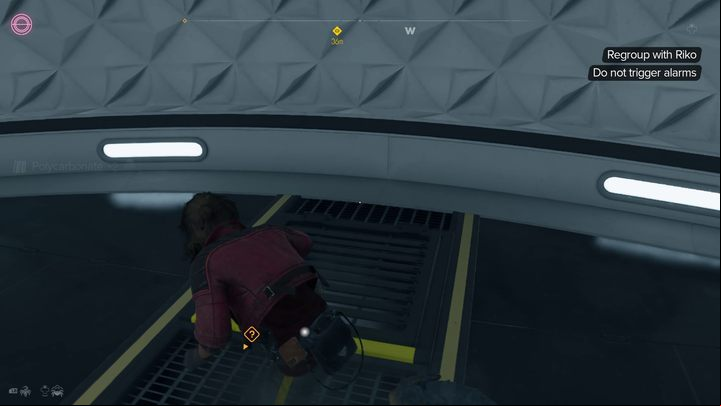 In the conference room, jump into the shaft that will take you to a huge hangar - Star Wars Outlaws: Truth - walkthrough - Epilogue - Star Wars Outlaws Guide