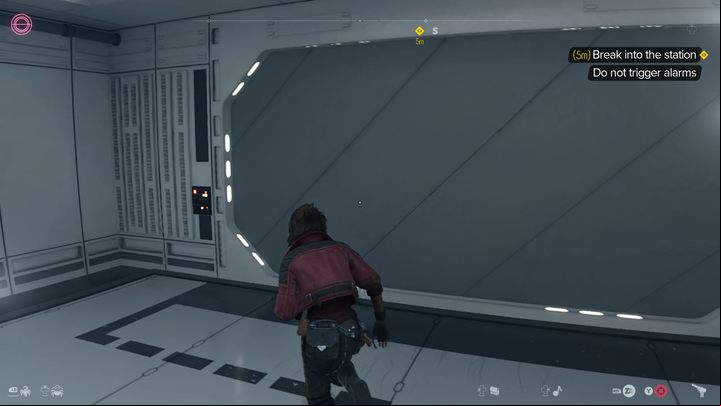 In the hallway, tell Nix to turn off the camera - Star Wars Outlaws: Truth - walkthrough - Epilogue - Star Wars Outlaws Guide