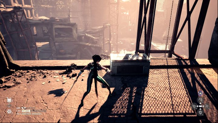 3 - Stellar Blade: Crane puzzle in Construction Zone on Eidos 7 - Puzzles - Stellar Blade Guide