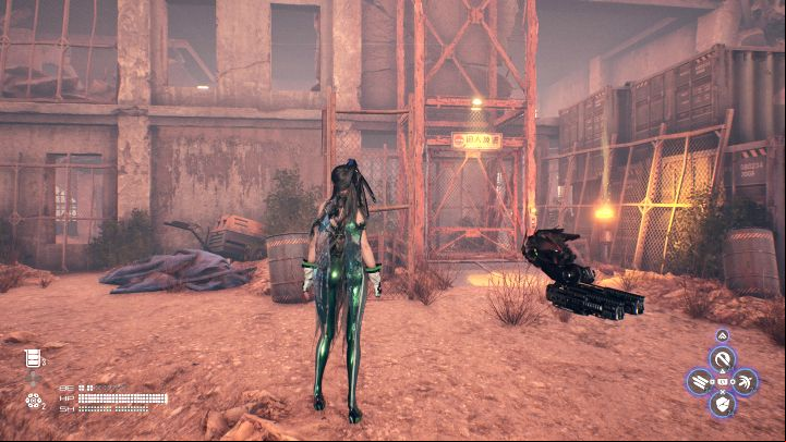 5 - Stellar Blade: Crane puzzle in Construction Zone on Eidos 7 - Puzzles - Stellar Blade Guide
